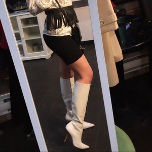 Jessica Simpson sneak print boots